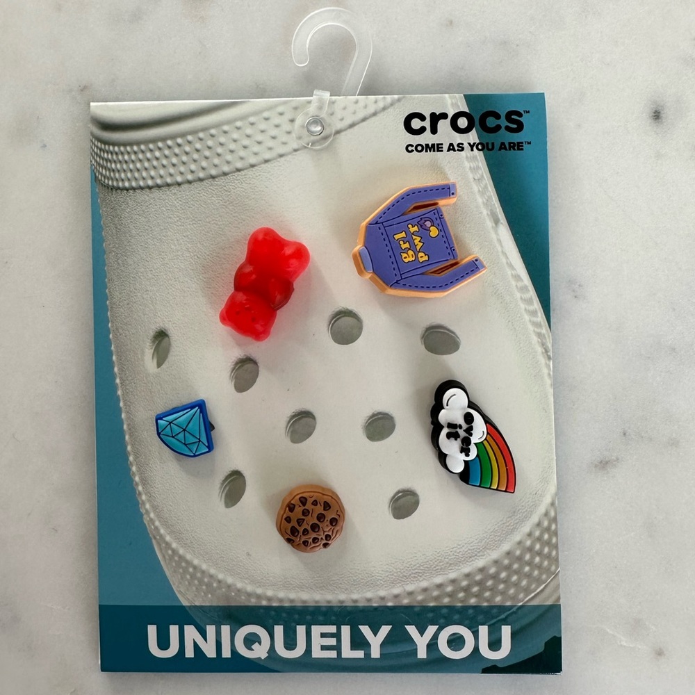 Get Over It Croc Jibbitz - 5 Pack